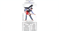 Desktop Screenshot of ithacaswingdance.com